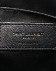 Calfskin Matelasse Monogram Monochrome Lou Camera Bag Black