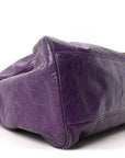 Agneau Classic Gold Hardware Velo Dark Violet