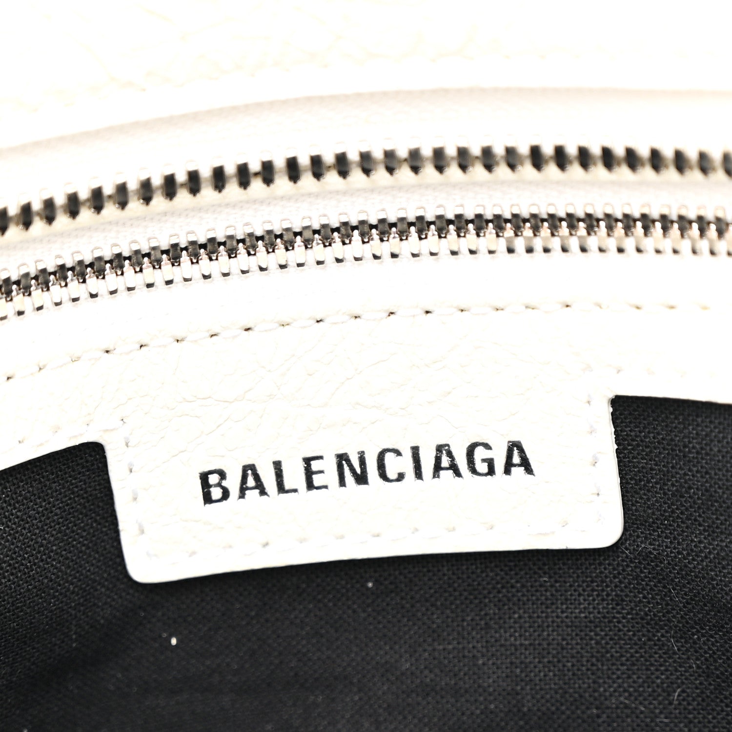 Agneau Arena Neo Cagole City Handbag Optic White