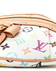 LV X TM Monogram Multicolor High Rise Bumbag White