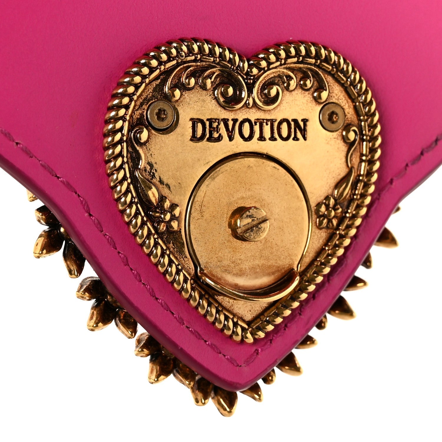 Smooth Calfskin Small Devotion Envelope Top Handle Bag Pink
