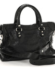 Agneau Arena Silver Hardware Small Le City Black