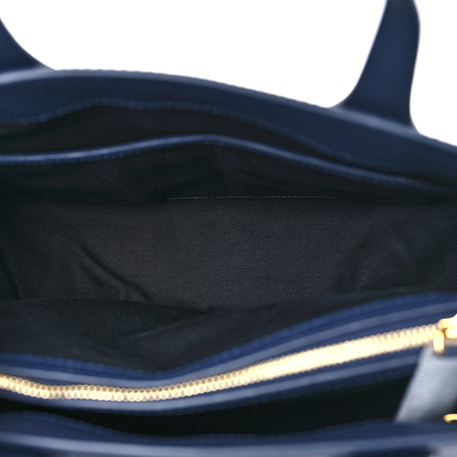 Derby Calfskin Vintage Check Medium Banner Tote Regency Blue