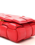 Nappa Maxi Intreccio Padded Cassette Crossbody Bag Firework