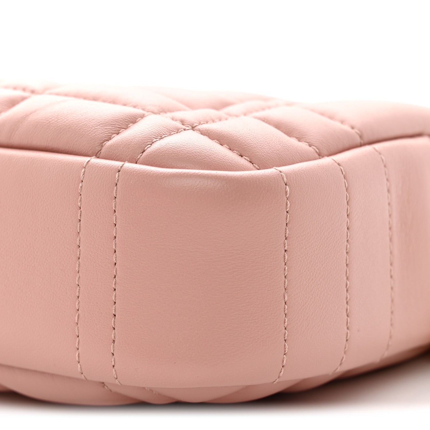 Calfskin Quilted Small Lola Camera Bag Primrose Pink