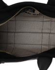 Cotton Canvas The Jacquard Tote Bag Black