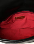 Lambskin Quilted Medium CHNL 19 Flap Black