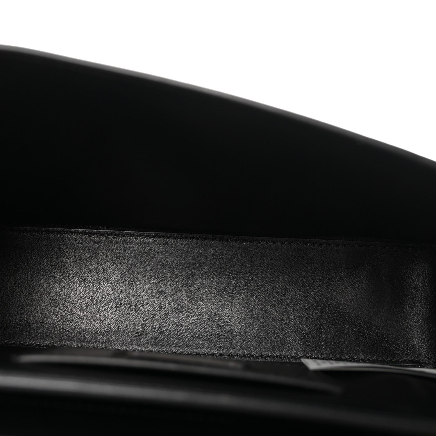 Calfskin Medallion Tribute Shoulder Bag  Black