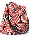 Monogram Giant Crafty NeoNoe MM Creme Rouge Black