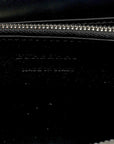 Grainy Calfskin House Check Snakeskin Elmore Zip Around Wallet