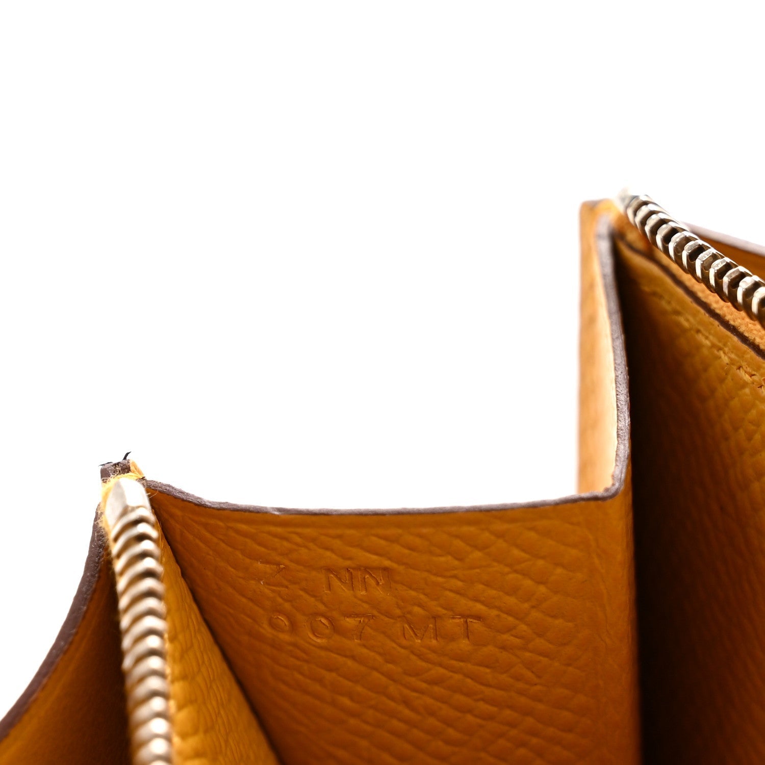 Epsom Constance Compact Passant Wallet Jaune Ambre