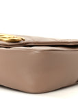 Calfskin Matelasse Super Mini GG Marmont Shoulder Bag Porcelain Rose