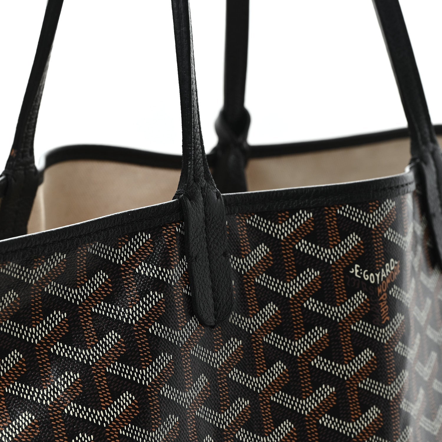 Goyardine Saint Louis PM Black