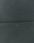 Soft Grained Calfskin Sangle Bucket Bag Amazone