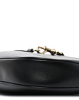 Boarded Dyana Lux Calfskin Medium Jackie 1961 Hobo Black