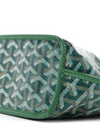 Goyardine Reversible Mini Anjou Green