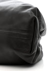 Smooth Butter Calf The Pouch Oversized Clutch Fondant