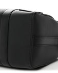 Grained Calfskin Aerogram City Keepall Black