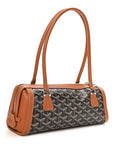 Goyardine Bonbonniere Bag Black Gold
