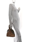 Monogram Azzedine Alaia Leopard Alma