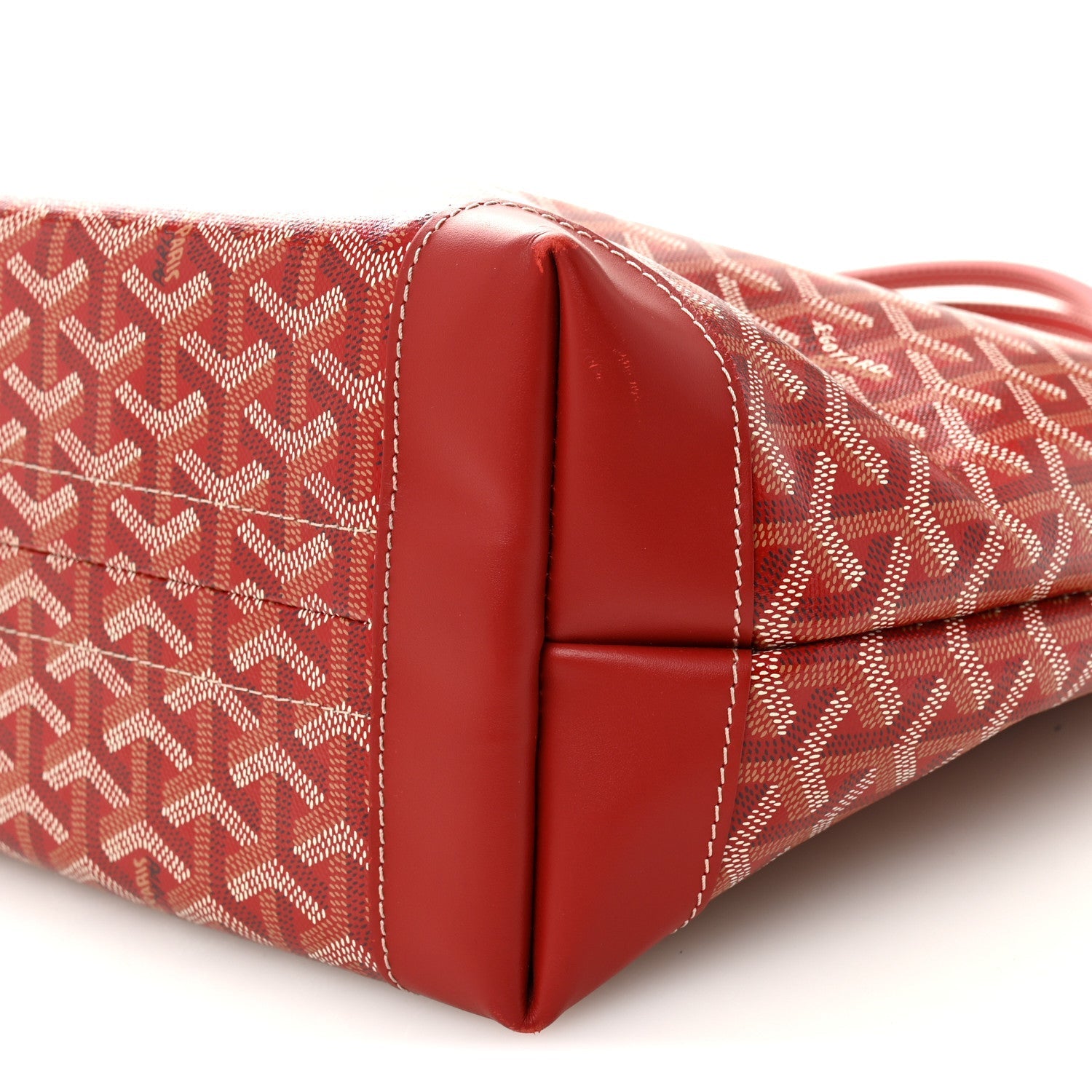 Goyardine Bellechasse Biaude MM Tote Red