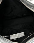 Metallic Agneau Giant 12 Silver Hardware City Gris Aluminum