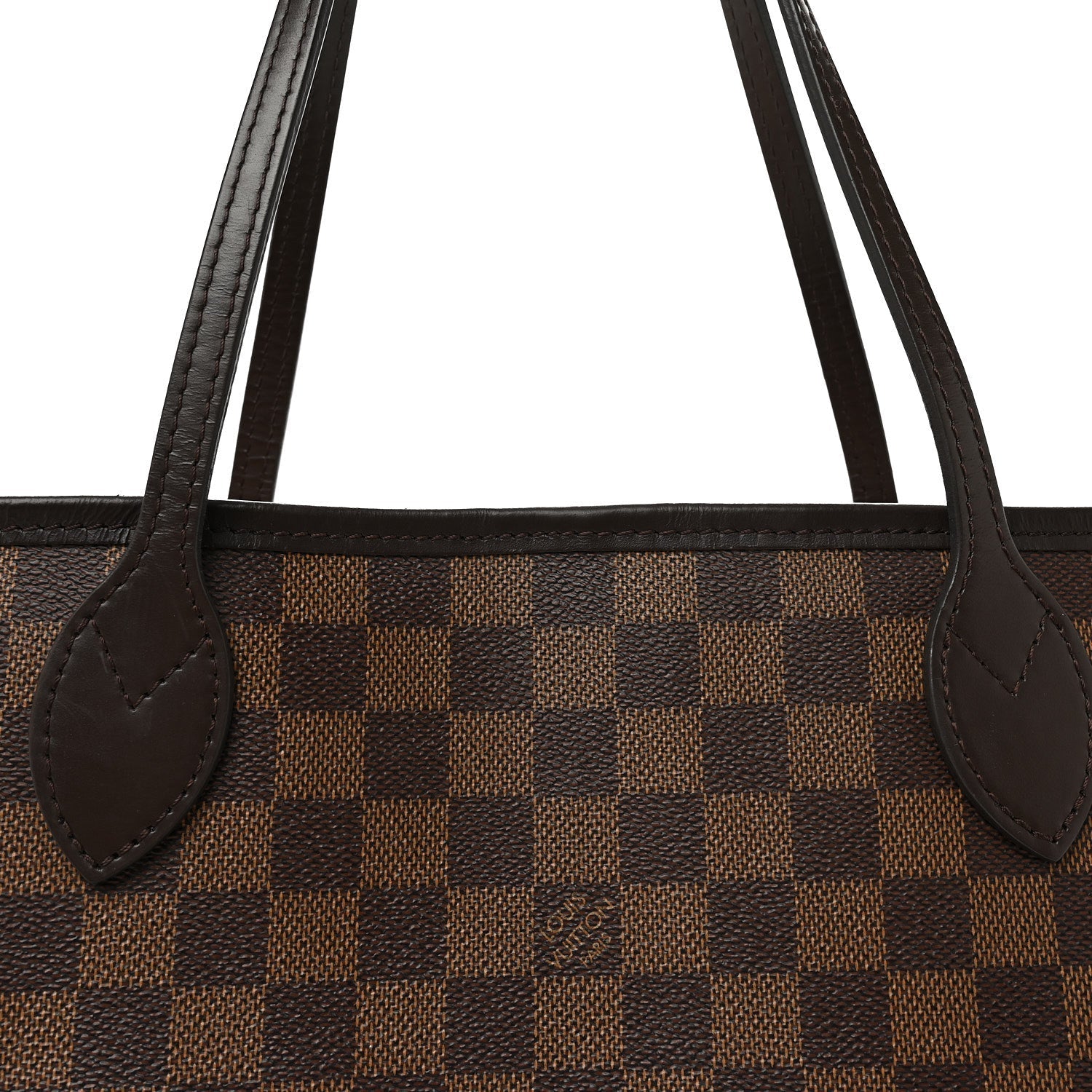 Damier Ebene Neo Neverfull MM Rose Ballerine