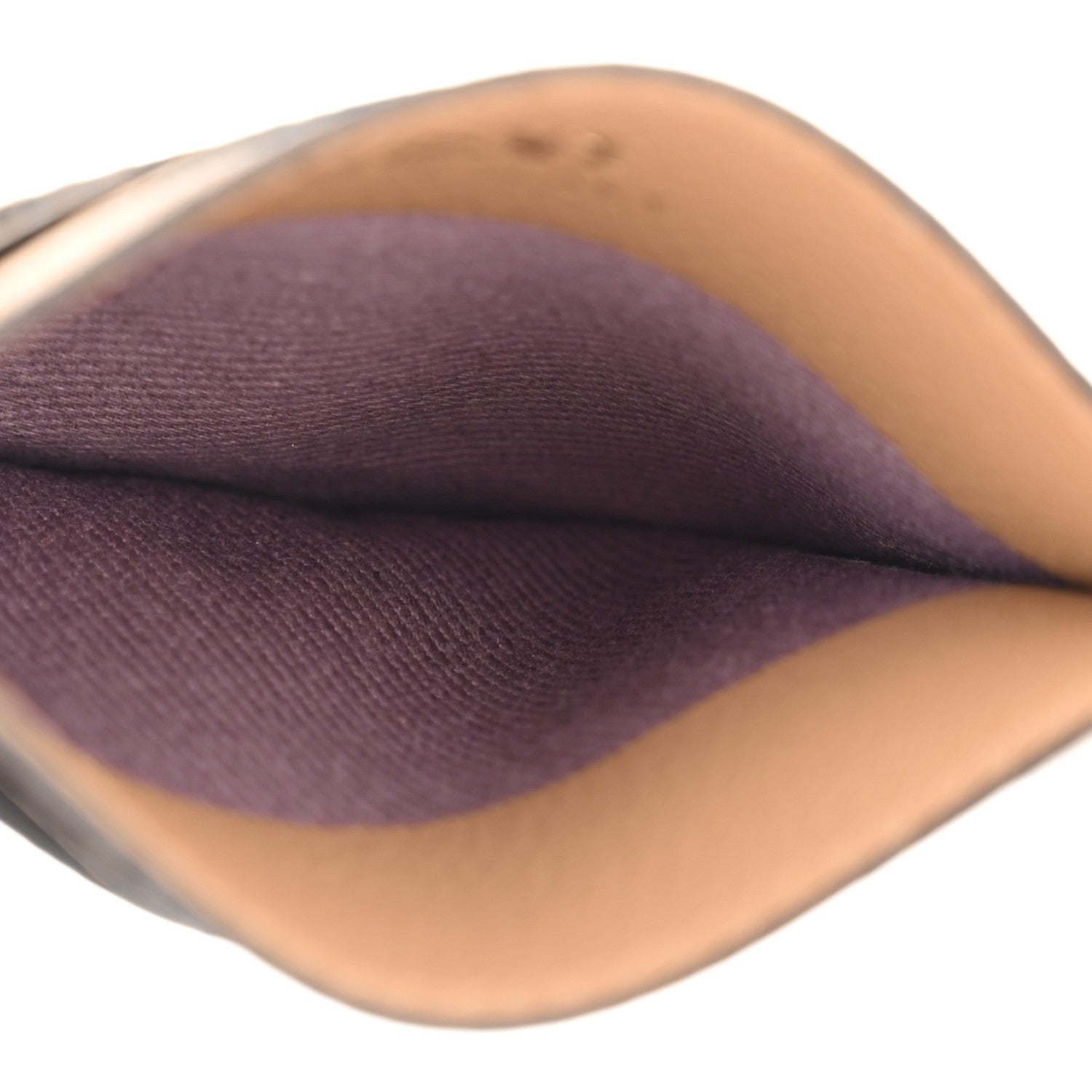 Calfskin Medusa Card Holder Brown