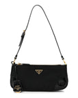 Re-Nylon Spazzolato Re-Edition 2002 Shoulder Bag Black