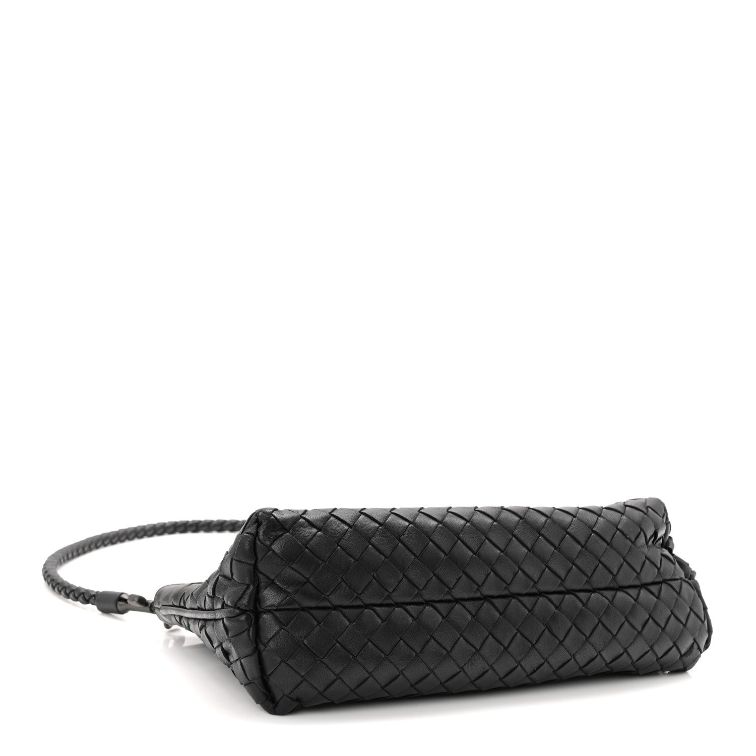 Nappa Intrecciato Mini Shoulder Bag Black