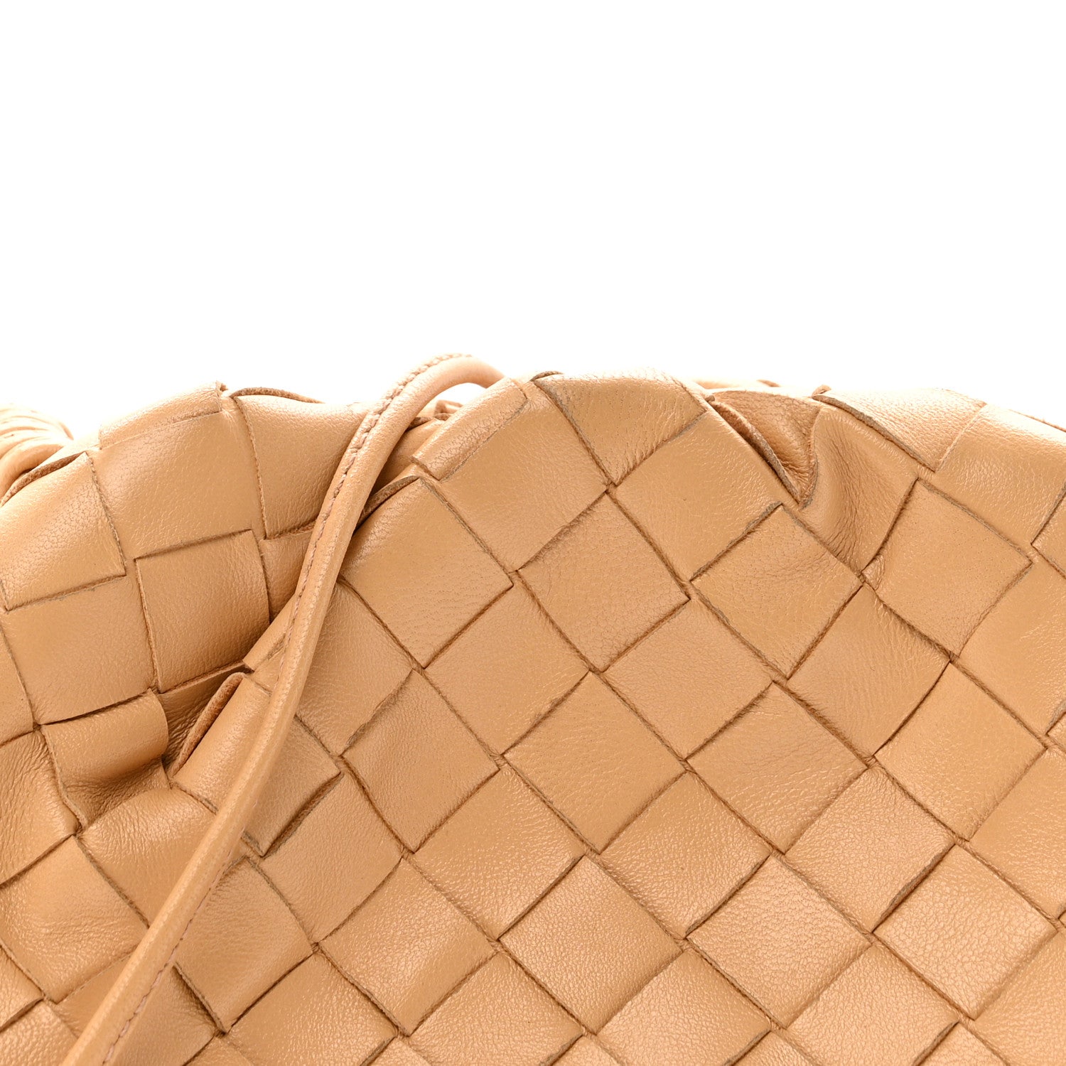 Nappa Intrecciato The Mini Pouch Almond