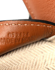 Calfskin Small Puzzle Edge Bag Tan