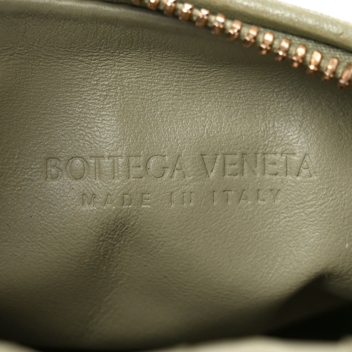Nappa Intrecciato Mini Jodie Travertine