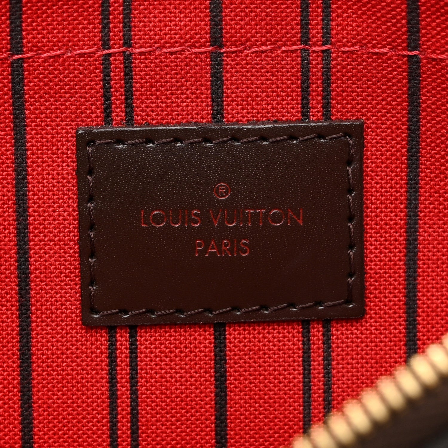 Damier Ebene Neverfull MM GM Pochette