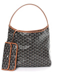 Goyardine Boheme Hobo Black Gold