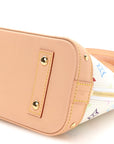LV x TM Monogram Multicolor Alma BB White