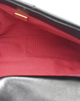 Lambskin Quilted Medium CHNL 19 Flap Black