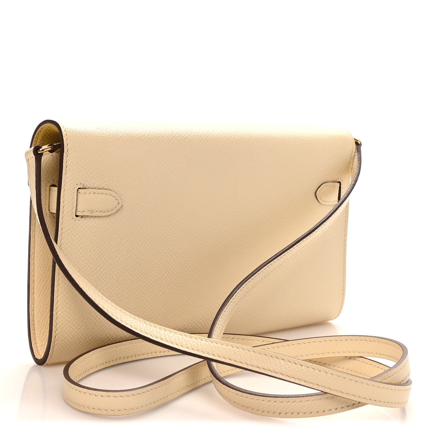 Epsom Verso Kelly Wallet To Go Nata Jaune Poussin