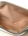 Calfskin Matelasse Small GG Marmont Shoulder Bag White