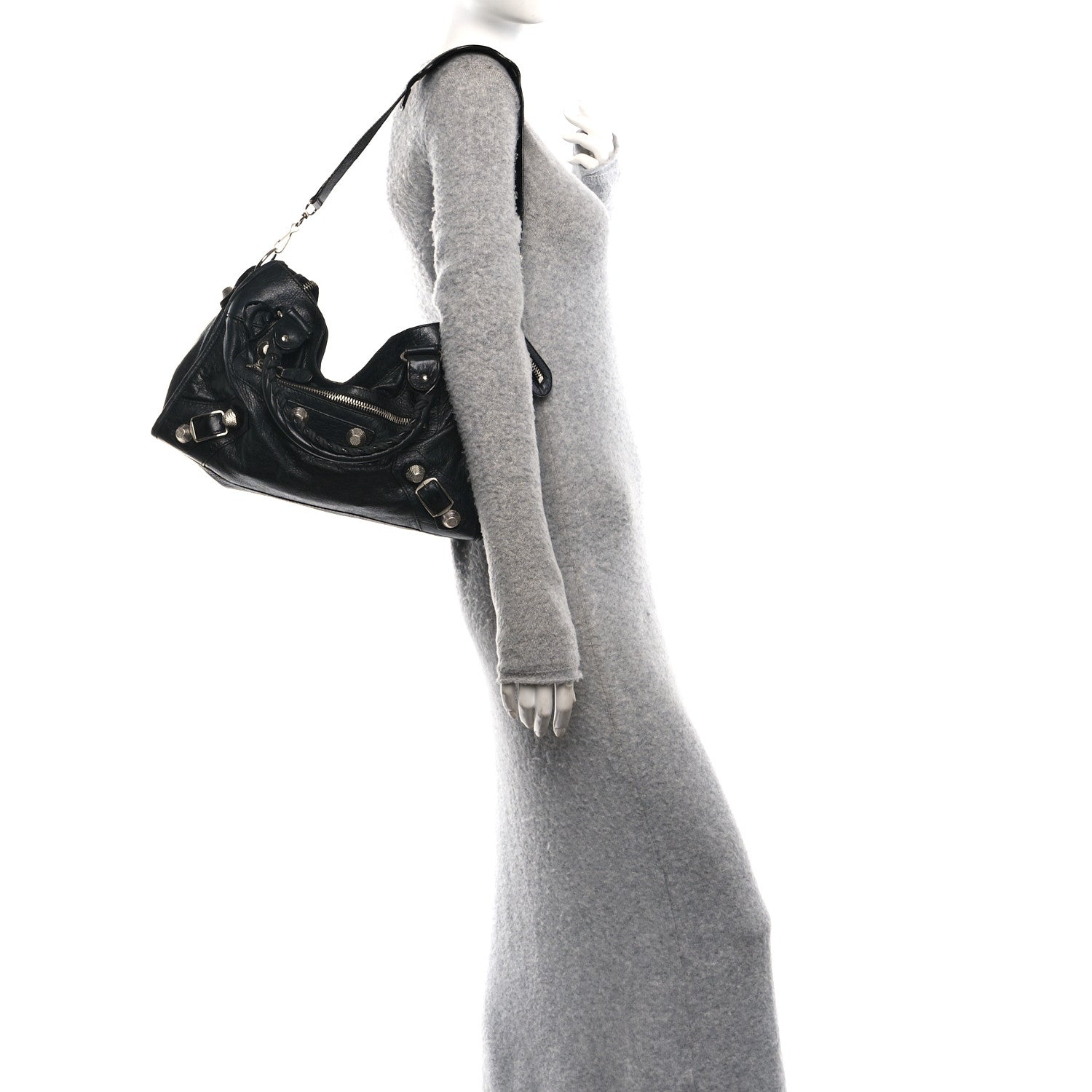 Agneau Giant 21 Silver Hardware City Black