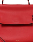 Grained Calfskin Mini Belt Bag Coquelicot