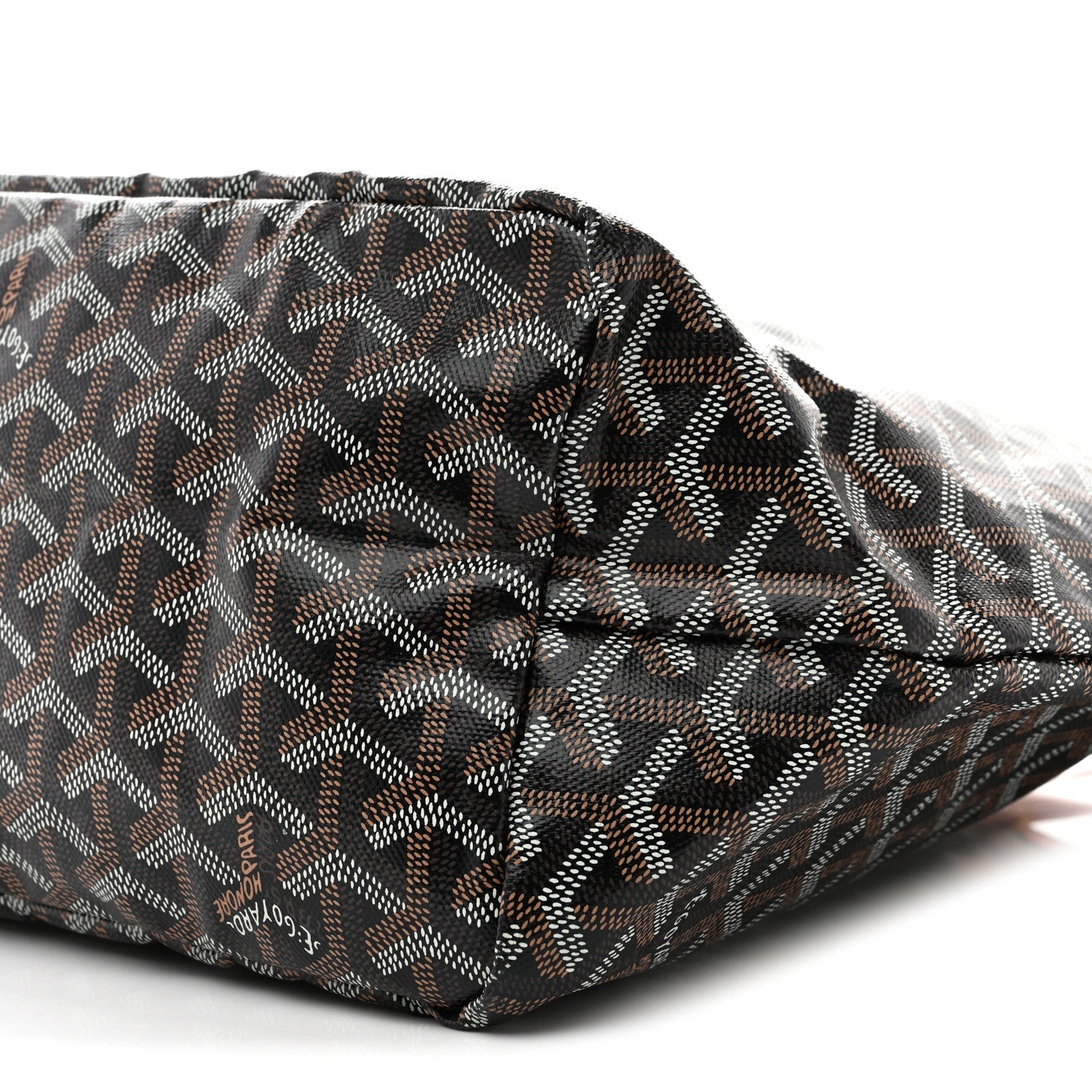 Goyardine Saint Louis PM Black Gold