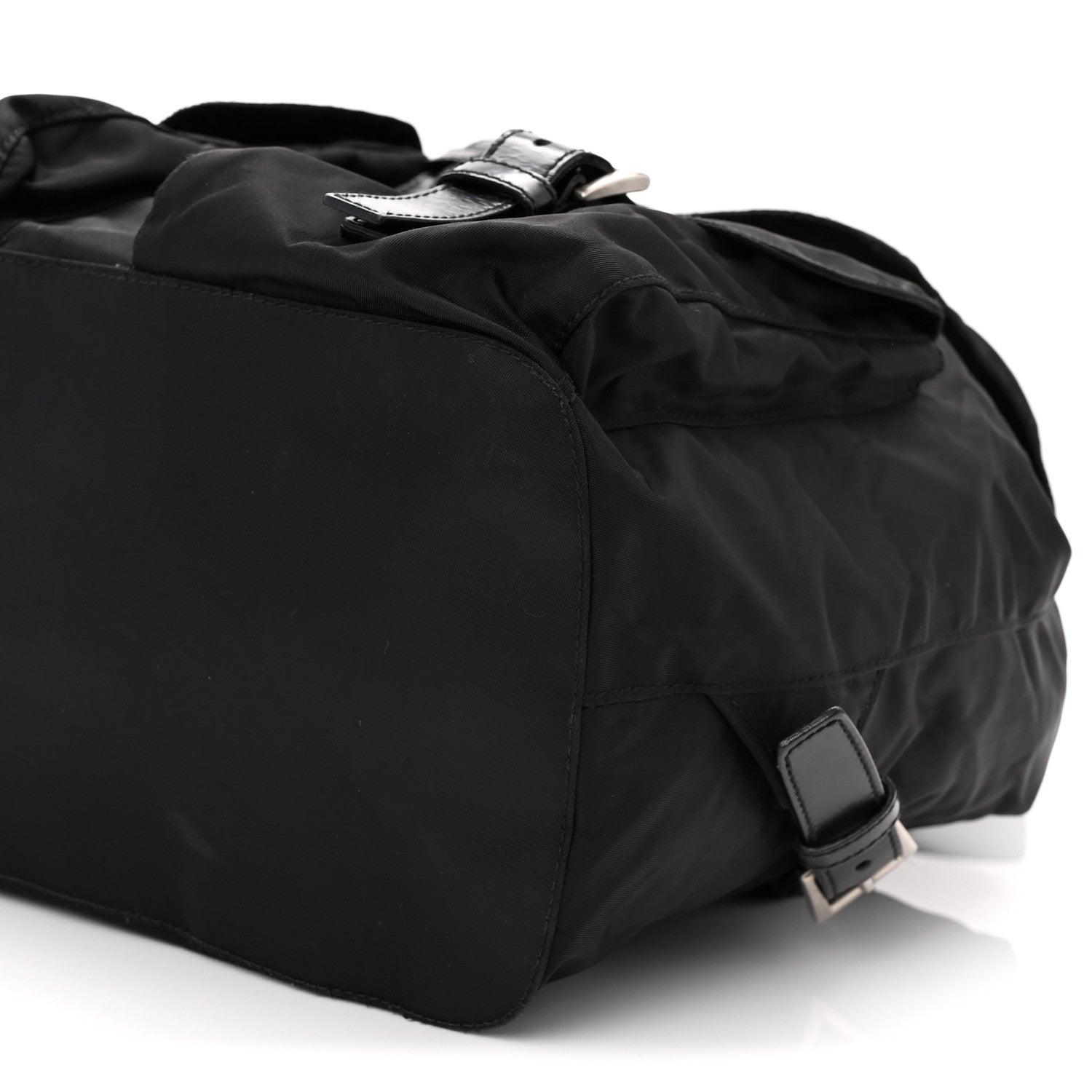 Nylon Vela Medium Backpack Black