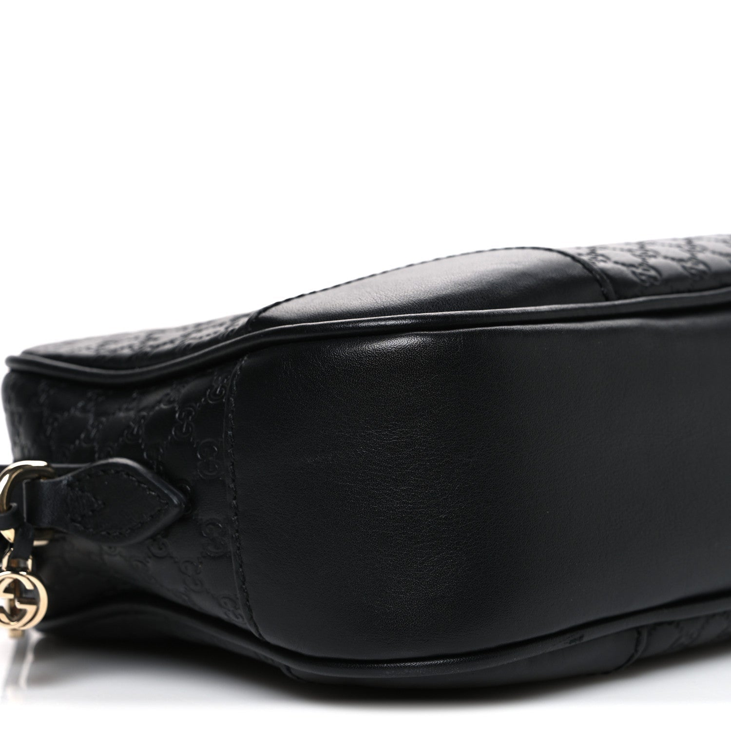 MicroGCCIssima Mini Bree Messenger Bag Black