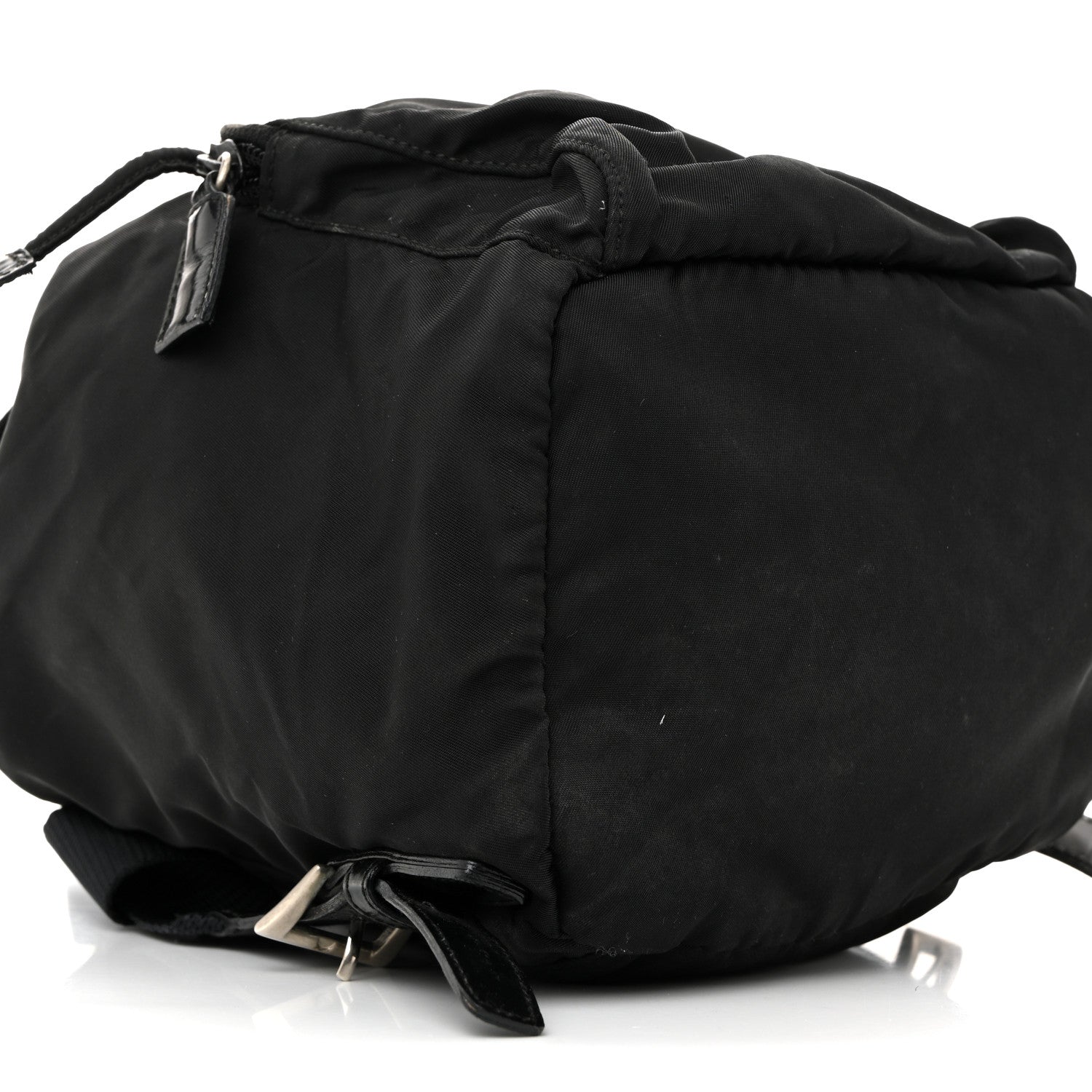 Nylon Vela Mini Cinch Backpack Black