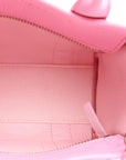 Grained Calfskin Micro The Tote Bag Fluro Candy