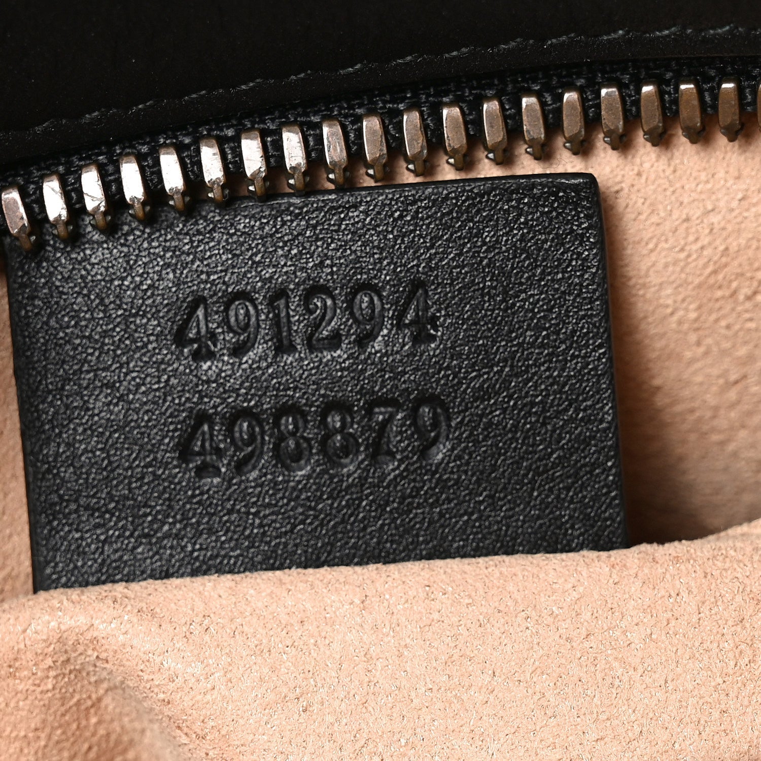 Calfskin Matelasse GG Marmont Belt Bag Black