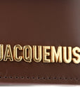 Smooth Calfskin Le Bambino Dark Brown
