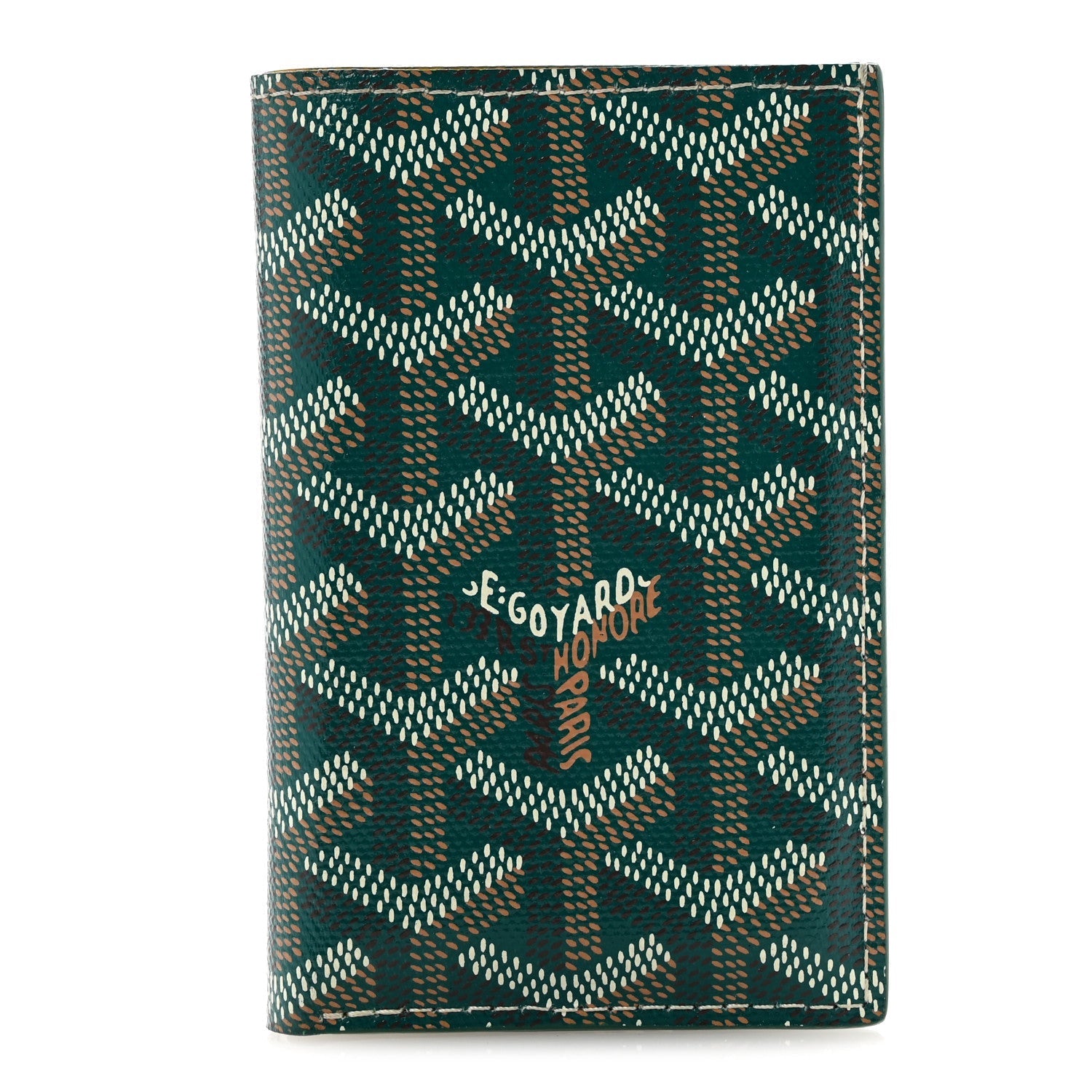 Goyardine Saint Pierre Card Holder Green