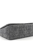 Tweed Macrocannage Medium Caro Bag Black